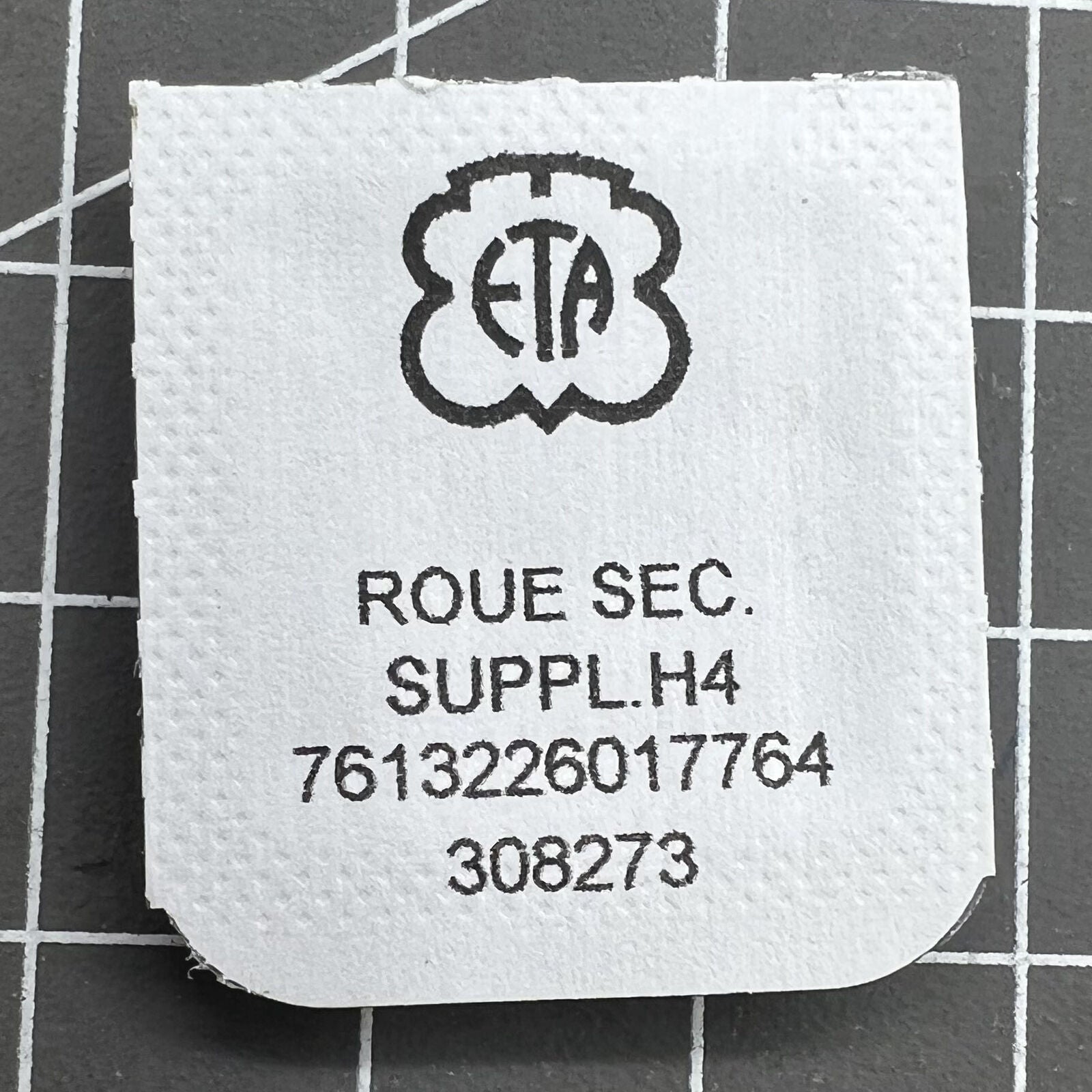 Replacement small second wheel at 6 o'clock for ETA2895-2 movement, compatible with Generic watch accessories.