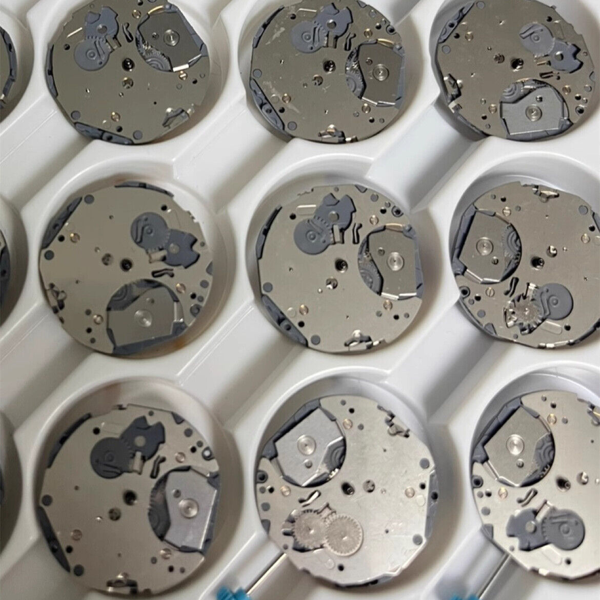 1. Miyota 6P25 quartz watch movements, wholesale pack of 3 pieces, precise timekeeping parts.  