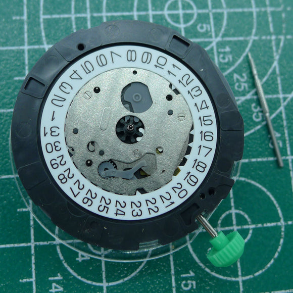 Japan Made Miyota OS20 Quartz Watch Movement Date At 4.5 Watchmaker