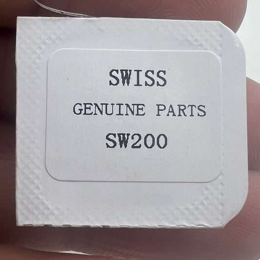 Swiss Complete Balance Wheel with Splint for SW200 SW220 SW240 SW260 movement, precision watch accessory.