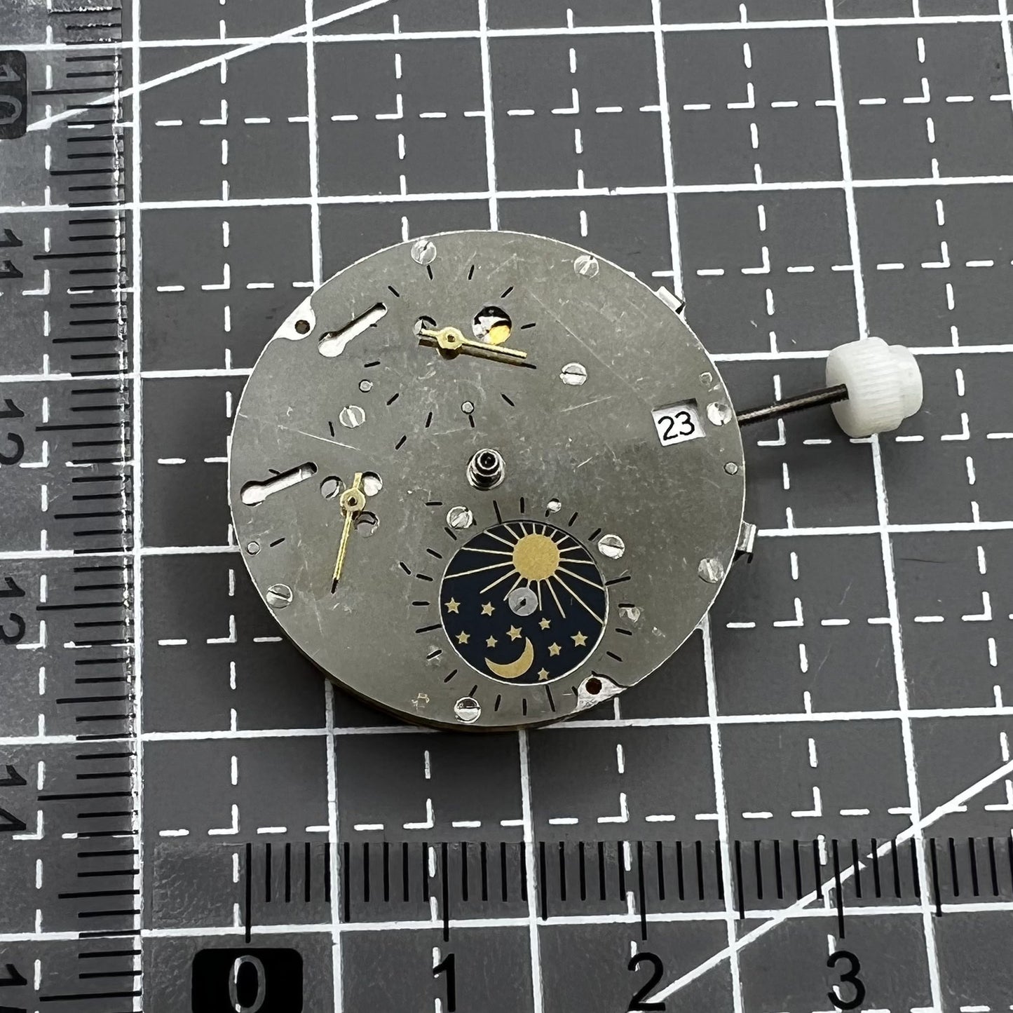 Mingzhu mechanisches Uhrwerk mit kleiner Sekunde bei 6, 9 und 12 Uhr, pr�zises Automatikwerk