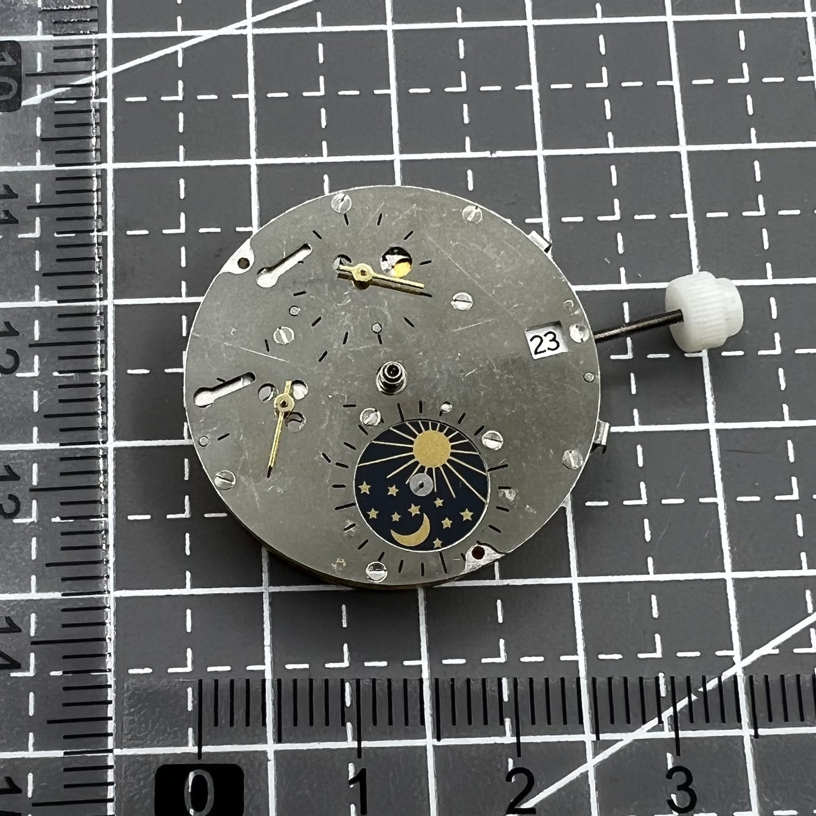 Mingzhu mechanisches Uhrwerk mit kleiner Sekunde bei 6, 9 und 12 Uhr, pr�zises Automatikwerk