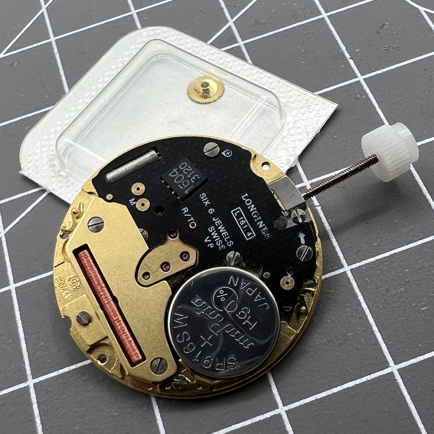 Quarzwerk ETA 255 411 Uhrwerk mit 3 Zeigern f�r pr�zise Uhrenersatzteile von ETA.