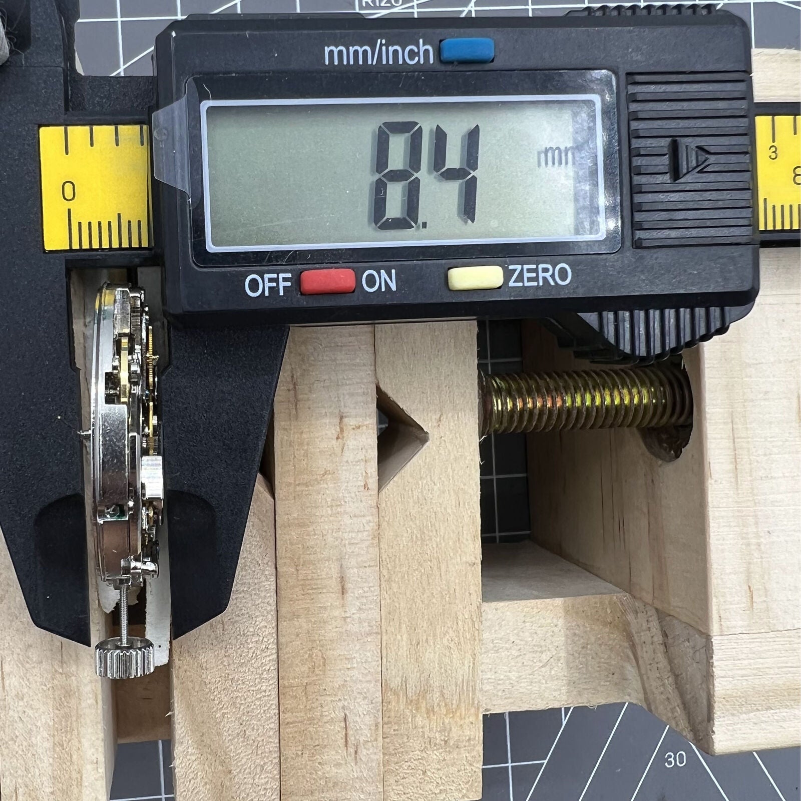 Tianjin Seagull ST19 ST1902 automatic watch movement displaying detailed gears and precision craftsmanship.