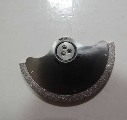 Rotor oscillating weight for Miyota 9015 watch movement, precision part for smooth timekeeping.