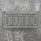 Single Dome Round Watch Glass Kit Extra White Grade Mineral 10 Sizes 20PCS/Pack