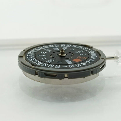 Black NH36 NH36A Roman Wheel Crown At 3.0/3.8 Automatic Mechanical Movement