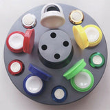 30180 Oil Cup Stand with 5 Containers Watchmakers Tool Watch Repair Accessory
