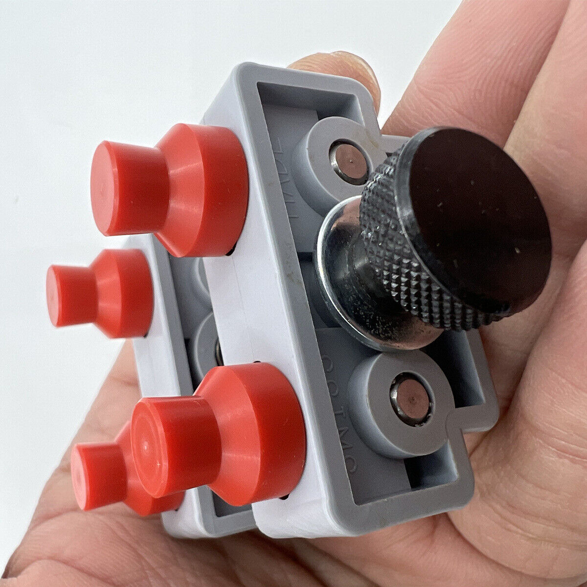 Bergeon 5090 waterproof watch case vice holder securing watches for precise repair and maintenance tasks