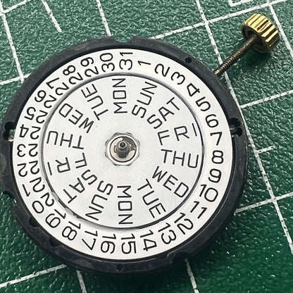 Wholesale ISA 307 quartz watch movement with date display at 3 o'clock, original brand new quality.