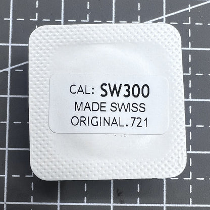 #SW300-721 Neue komplette Unruh für das Schweizer SW300-Uhrwerk 