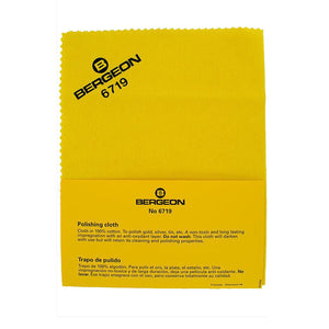 Bergeon 6719 Impregnated Pure Cotton Polishing Cloth Gold Silver