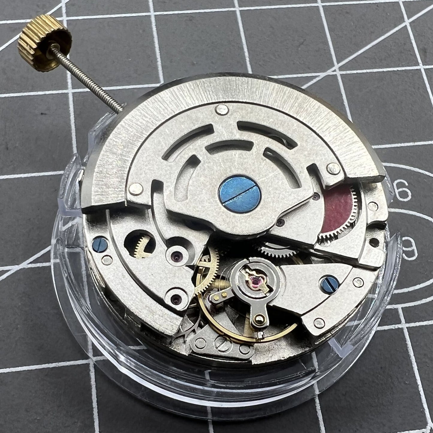 Dandong 8217 silver watch accessory with multifunctional automatic mechanical movement for precise timekeeping and style.