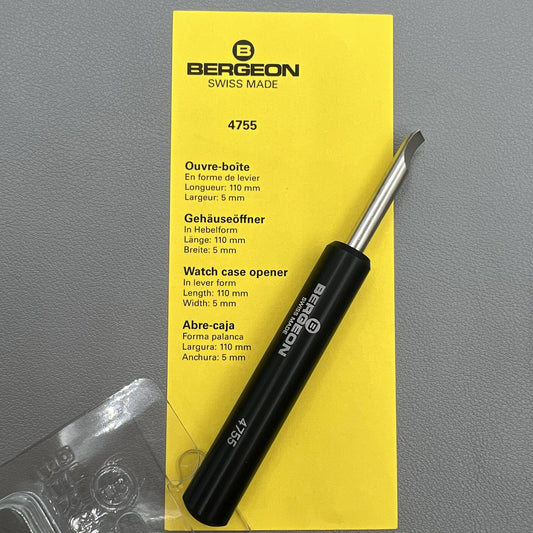 Bergeon Swiss Werkzeug Uhr Gehäuse Öffner Pry Typ Modell 4755