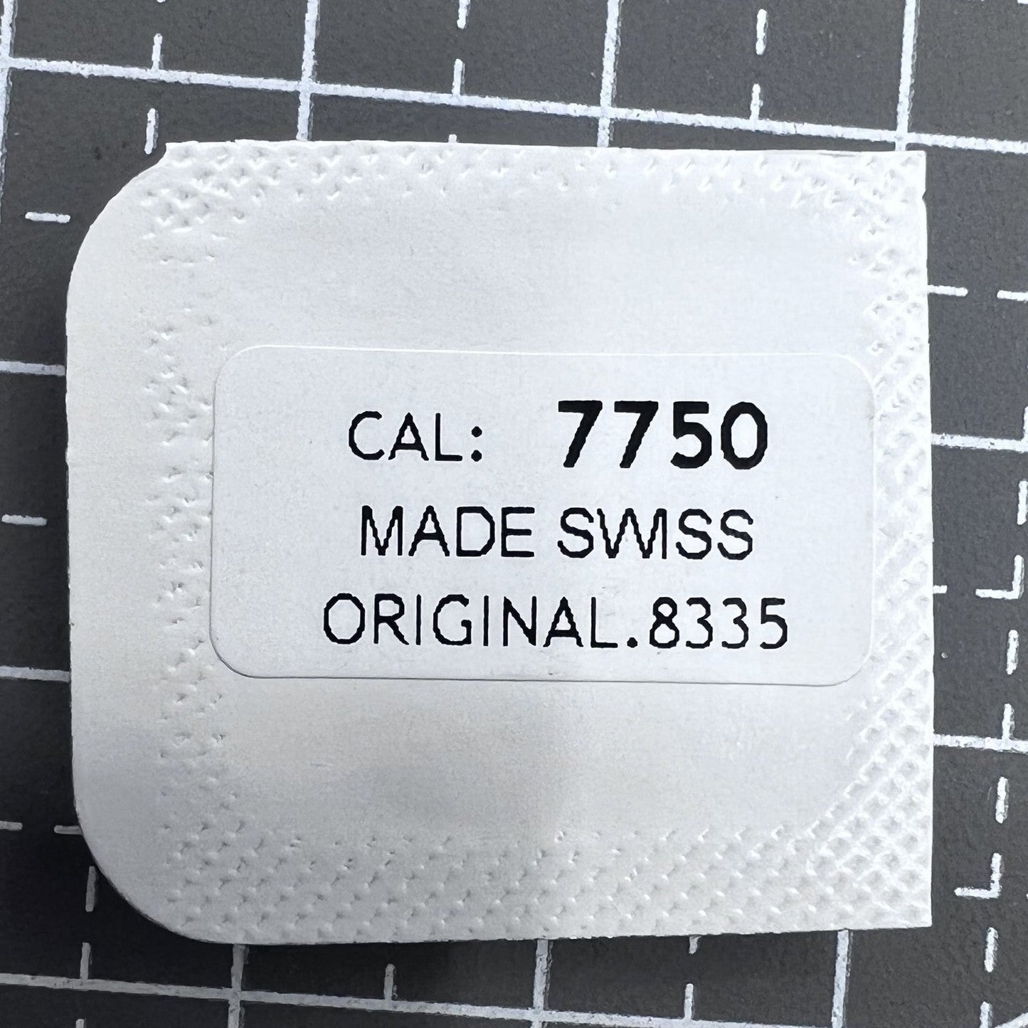 Ersatzteile Feder für Bedienhebel Zwei Funktionen ETA 7750 Uhrwerk Ref 8335