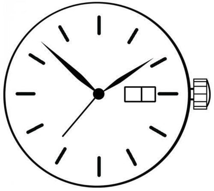 Miyota GR02 Japan Quartz Movement 1S02 replacement
