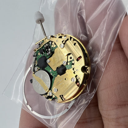 Mouvement à quartz ISA 8176-2050 des horlogers, petite seconde à 2 heures, date à 6 heures, remplacements