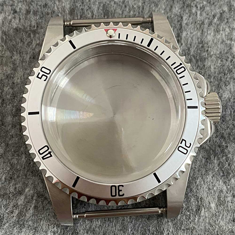 Stainless steel retro watch case with sapphire glass for NH35/NH36, durable and stylish by 19 Options.