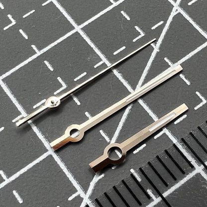Aiguilles de montre à finition dorée rose et luminescentes vertes pour modèles 116234/126334/126331/116233 