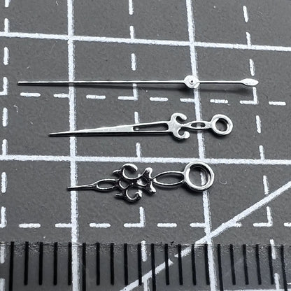 2 Sets Lochförmige Schneeflocken Zeiger Ohne Leuchtmasse Für H35 36 H38 H72