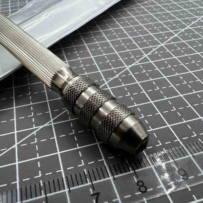Swiss Horotec Double Pin Vise MSA02.012 for precise watch part handling, comparable to Bergeon 5679, ideal for repairs.