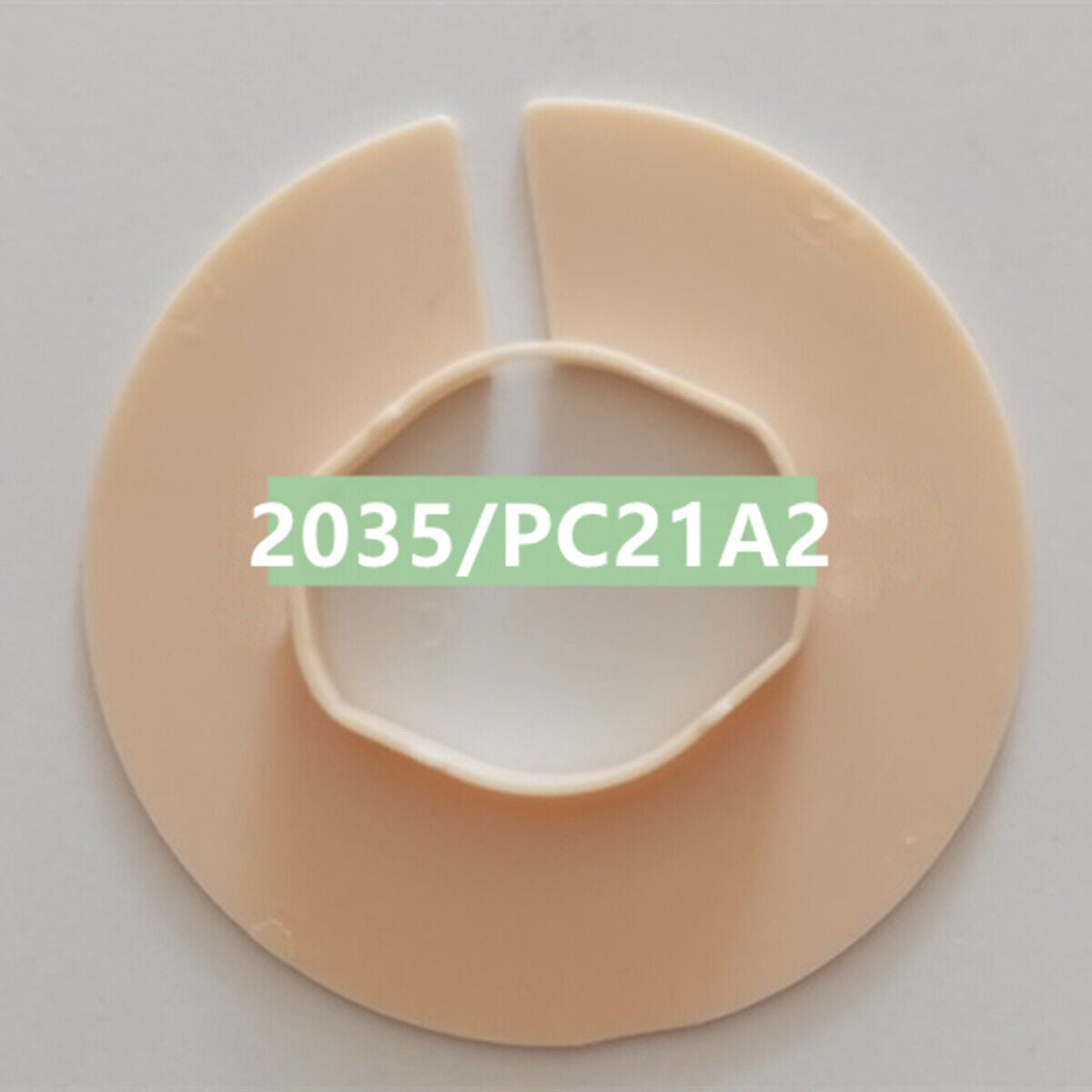 Watch case mount spacer ring for Y121/PC21A2/1L32/ISA K63 movement, precise fit.