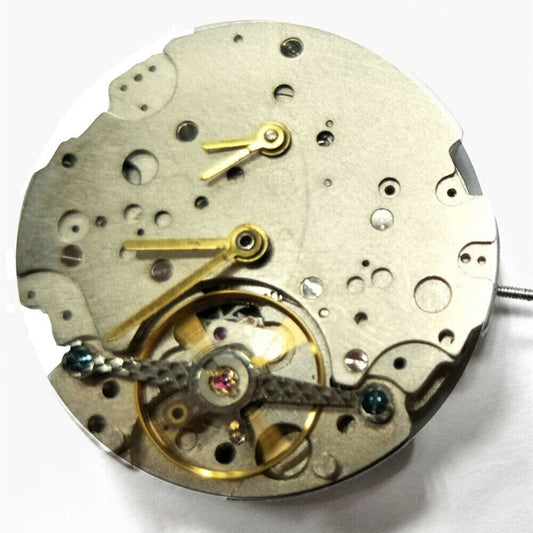 Shanghai brand automatic watch with mechanical 2L30 movement, second timezone at 12 o'clock display.