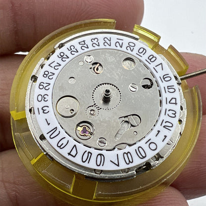 DG2813 automatic mechanical watch movement with 4 hands, compatible 8205 replacement part for watch accessories.