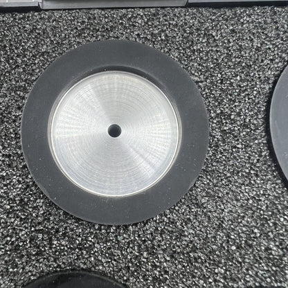 Swiss Bergeon 5700-52 soft upper dies with round heads for precise watchmaking, made of adiprene material.