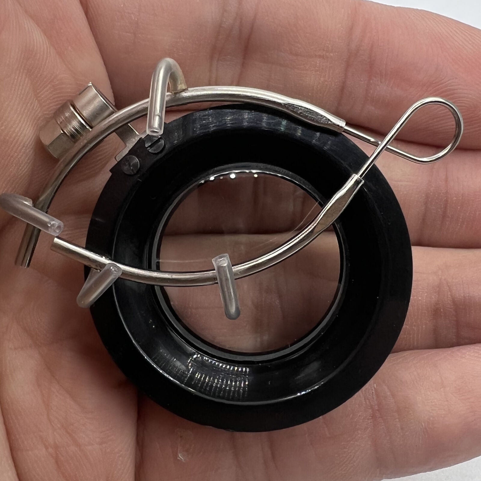 Swiss Made Bergeon 1492 right eye ary loupes for precise watch repairs and fine craftsmanship.