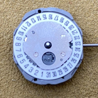 1. Miyota GL17 quartz watch movement with single calendar, 2 hands, precision-engineered in Japan.  