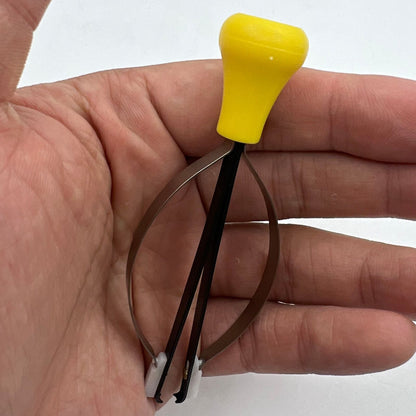 Bergeon 4344-9 Swiss Made watch crown remover tool for precise split stem replacement in horology.