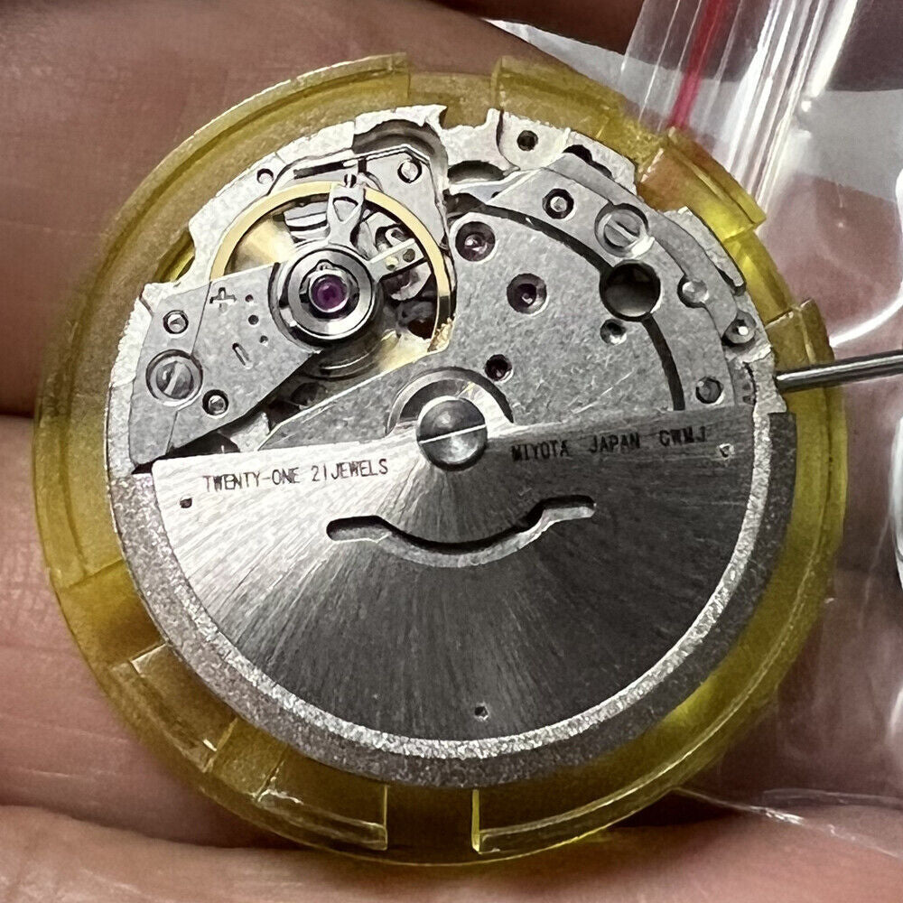 Miyota / Citizen 8215 Silver Plated Japan Automatic Mechanical Movement