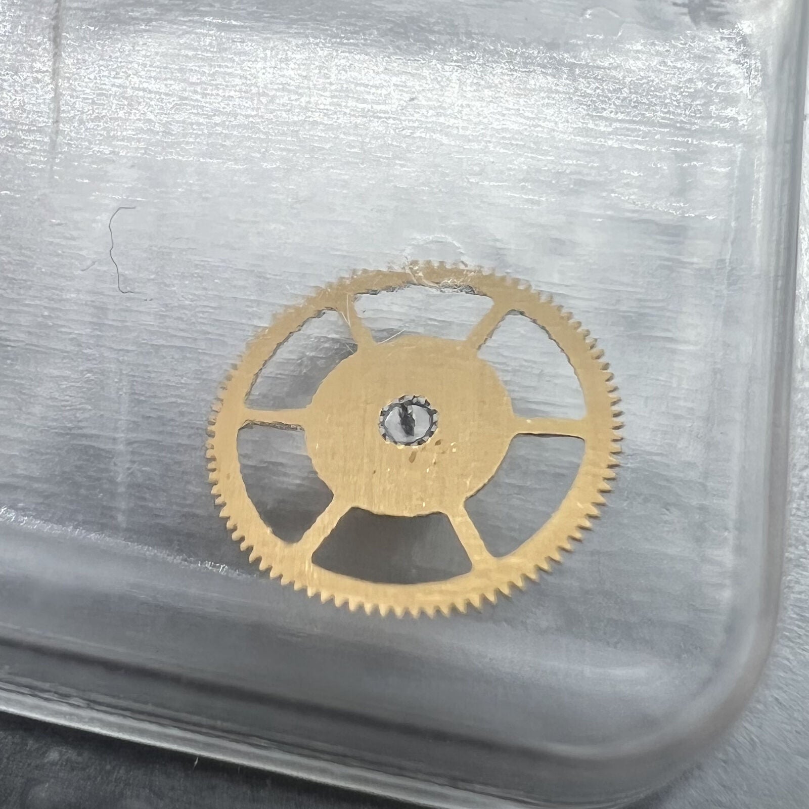 Generic 2824 third wheel gear, precision China-made replacement for ETA 2824-2 watch movement.