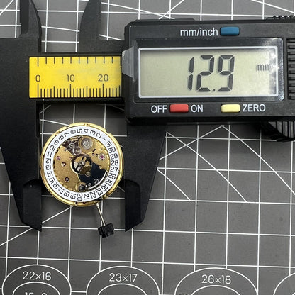 Golden PT5000 automatic watch movement featuring ETA2824/SW200 mechanism, perfect for precise repairs and custom builds.