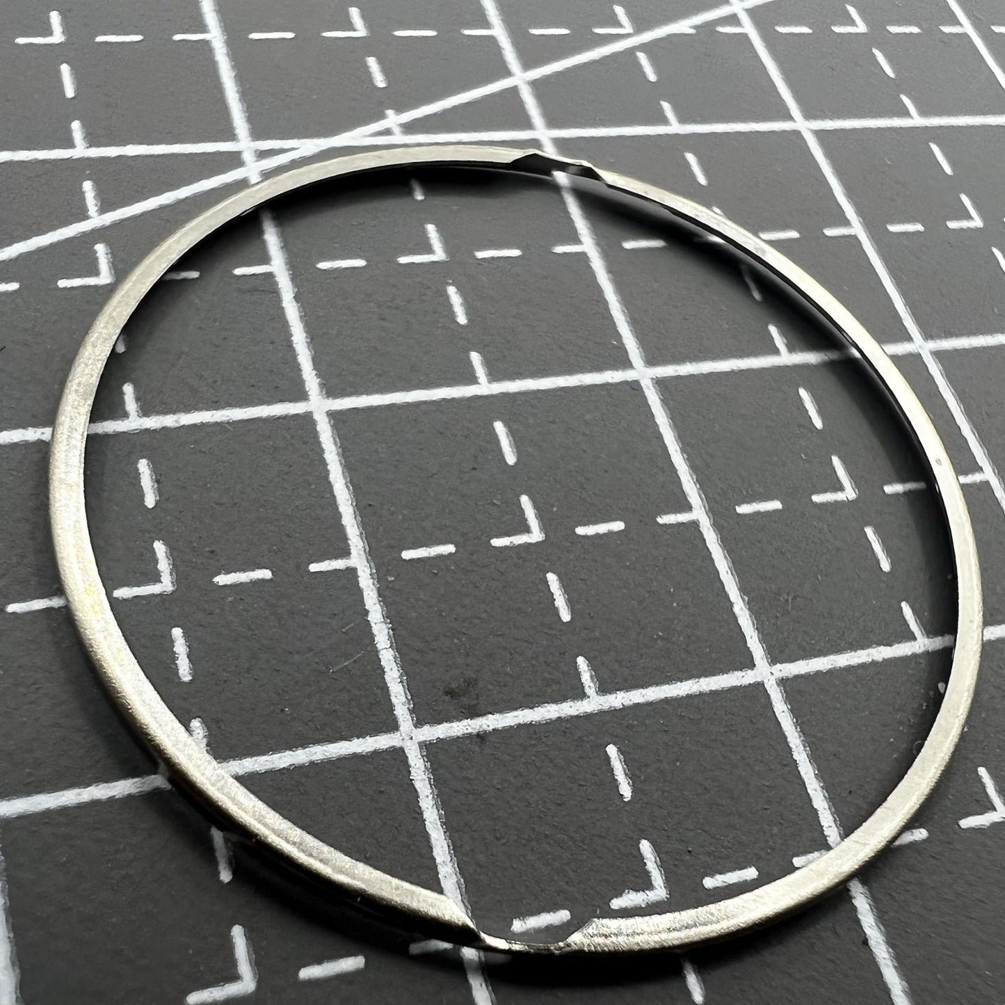 5 Stück Uhrgehäuse Edelstahl Bewegungs Polster Einbau Ring für SW200 220 SW240