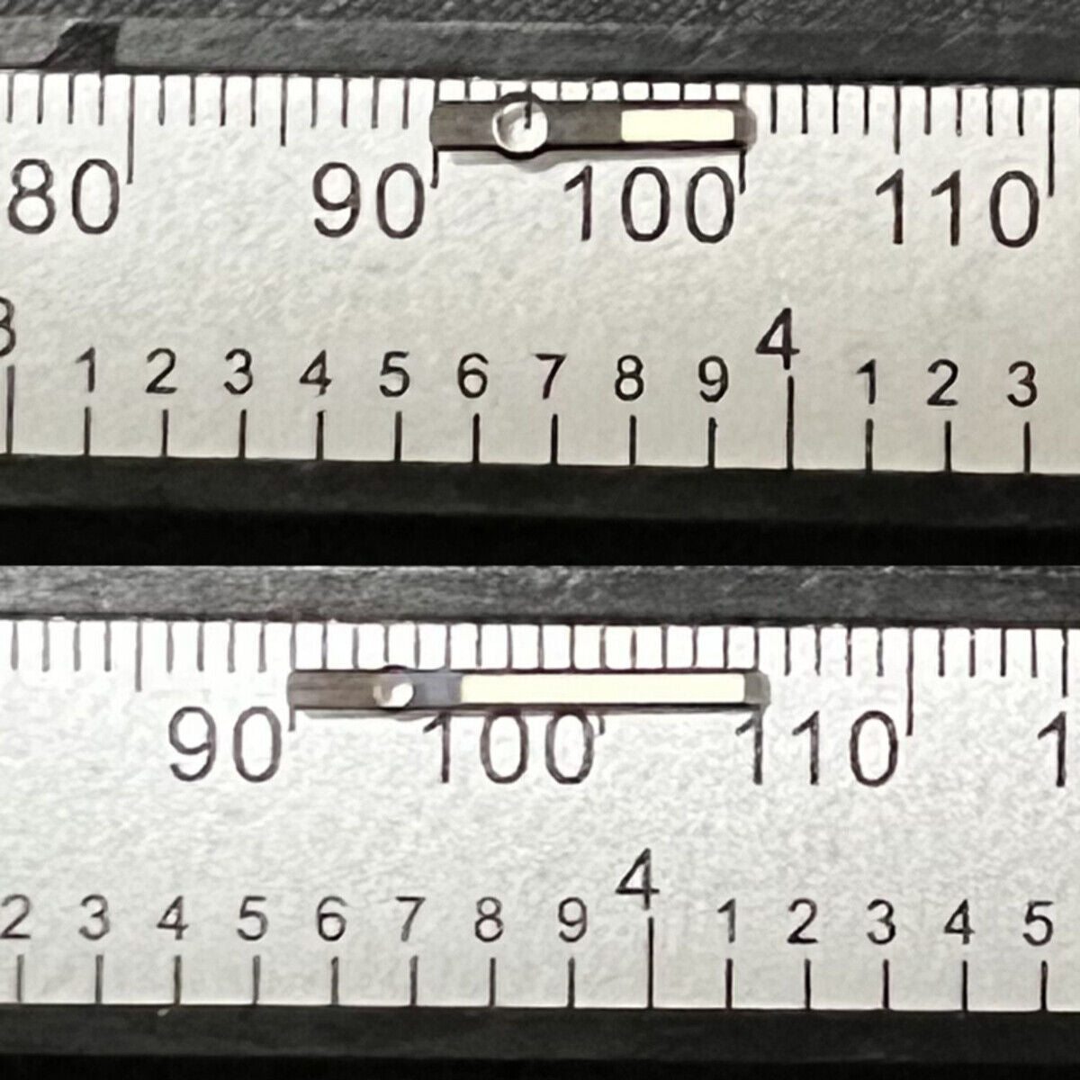 Trim C3 Super Lume silver watch hands for SKX007 NH35/NH36, enhancing visibility and style.