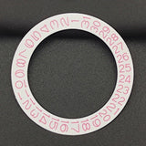 White Background Pink Character Date Disk Date Wheel Overlay for NH35 NH36