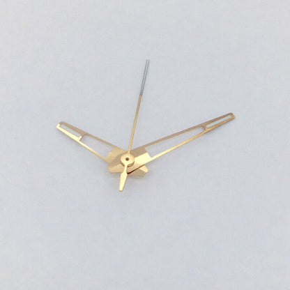 Green luminous rose gold watch hands set for Asian 8215/2813 & Miyota 8N24 movements, stylish and durable.