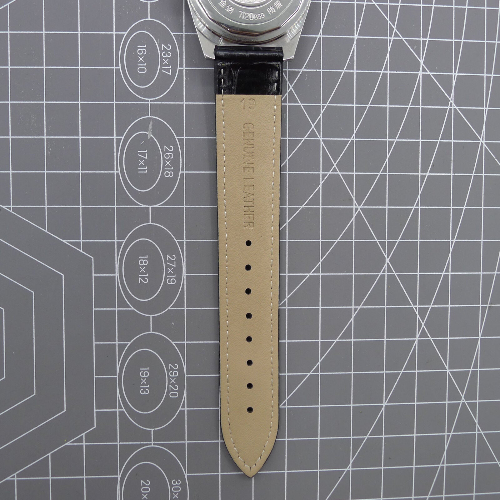 Shanghai Factory 37mm 7120 men's manual mechanical watch featuring shock-resistant design and classic style.