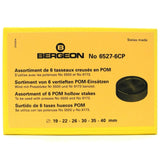 Bergeon 6527-6CP Glass 19-40mm Fitting Dies For Domed Mineral Watch Glasses