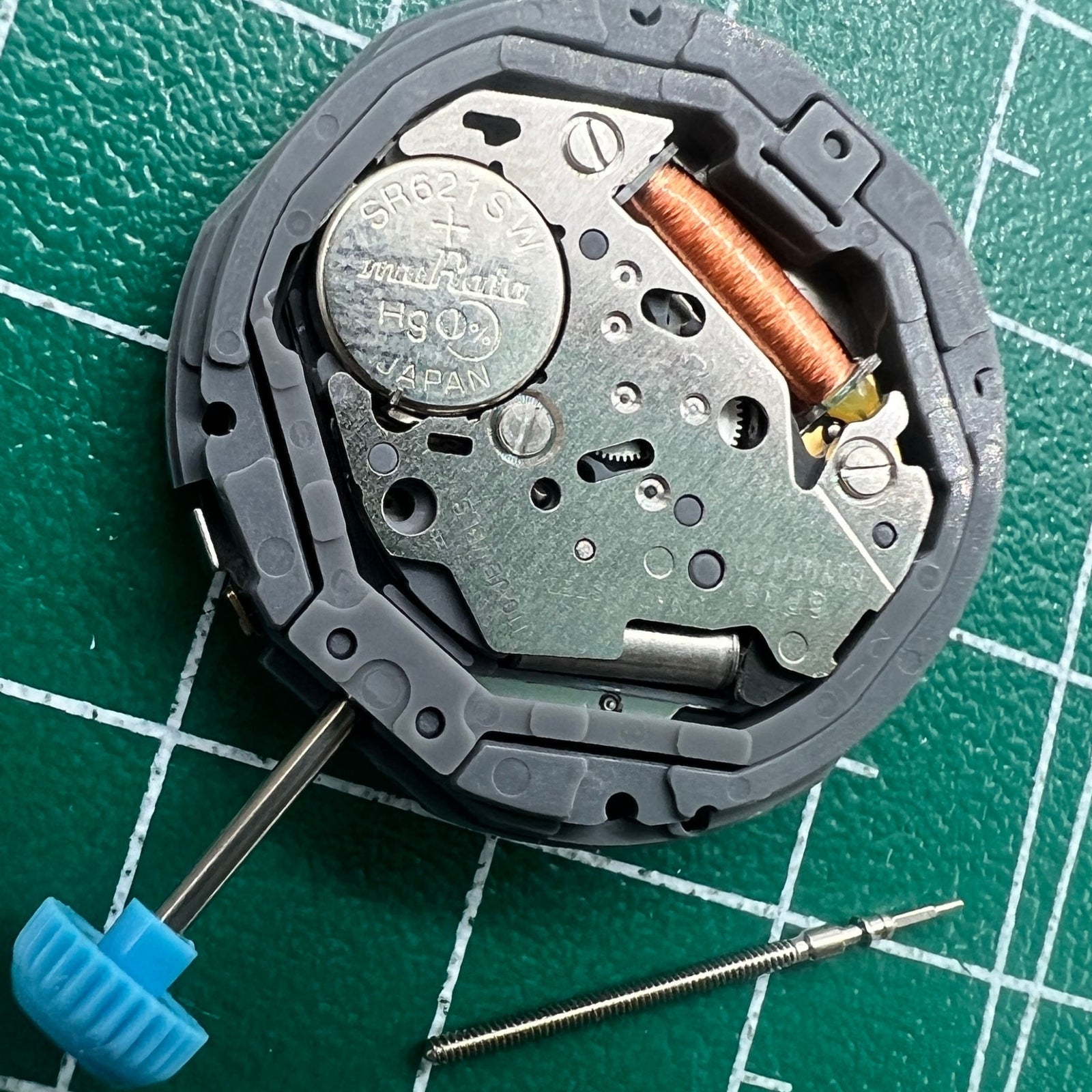 Miyota 6P09 quartz watch movement, precise replacement for Seiko 6309 models.