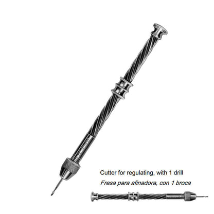 Bergeon 1844-21 Drill Chuck Cutter for Regulating with 1 Drill Watchmaker Tools