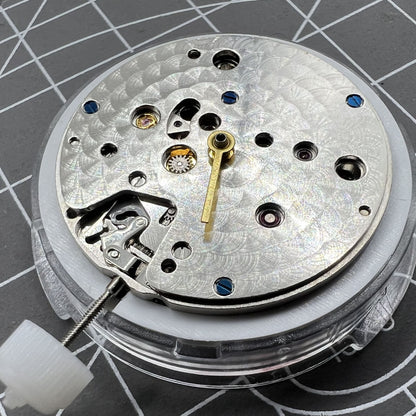 SA 3130 Mechanisches Automatikwerk Blaues Uhrwerk mit Unruhfeder