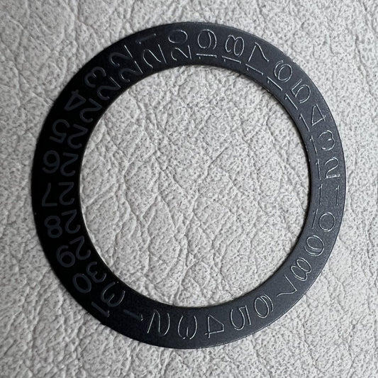 2 PIECES Black Background Grey Character Date Disk Date Wheel for NH35 NH36