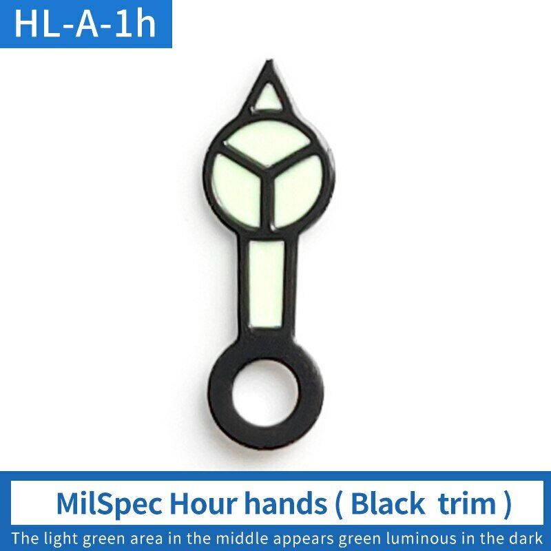 Luminous hour hands for SKX007 and SKX009 watches, compatible with 7s26, 6r15, NE15 movements ? Seiko watch accessory.
