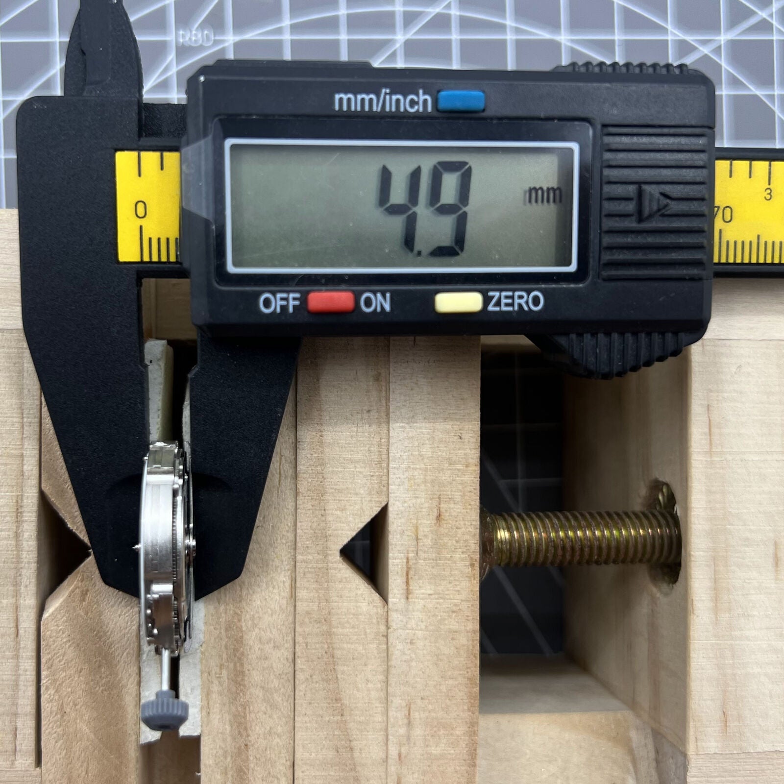 Japan Original Miyota 820A automatic watch movement showcasing day-date display by Miyota brand.