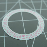 White Background Pink Character Disk Date Wheel for NH35 NH36 Date@3