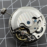 Double Mainspring Multi-function Hollow Mechanical Movement Double Time Zone