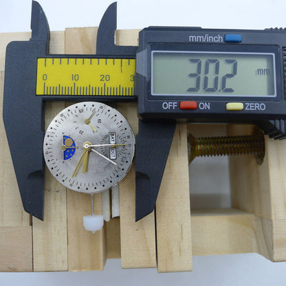 Asia Made 7751 7753 automatic mechanical watch movement with moon phase for accurate timekeeping by Asia Made